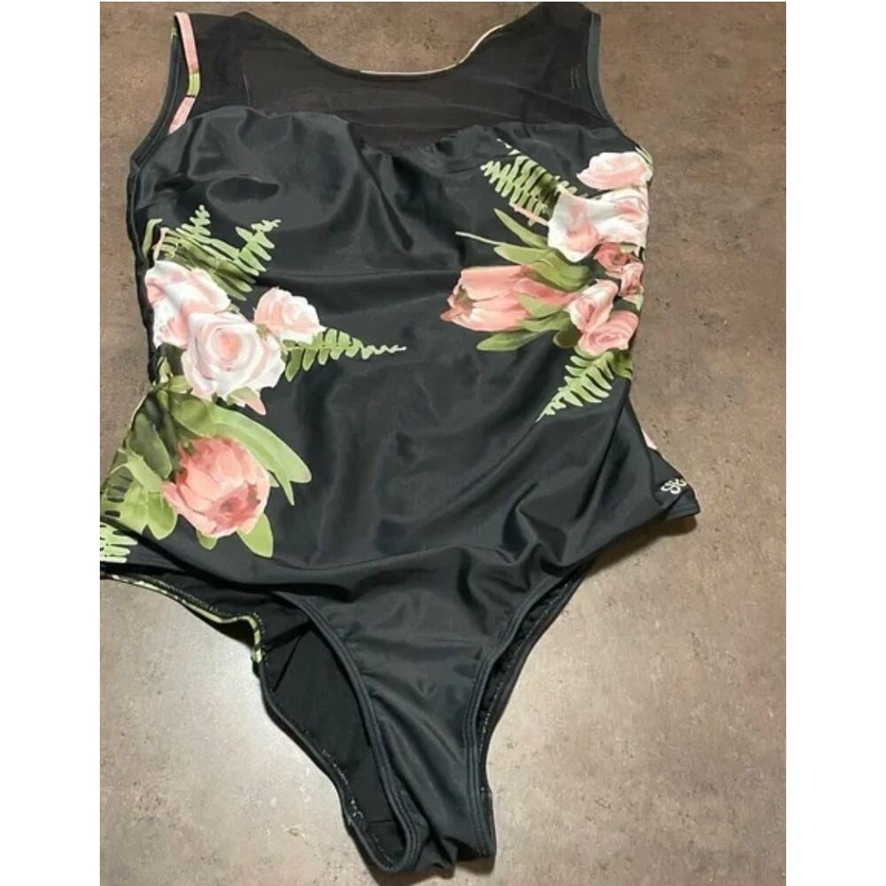 Albion The Maria One Piece in Carolina Floral Swim Beach Bathing Suit Size XXL - Picture 4 of 8